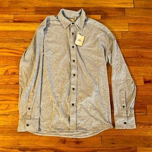 NWT. Faherty Men’s Medium Stretch Athletic Shirt